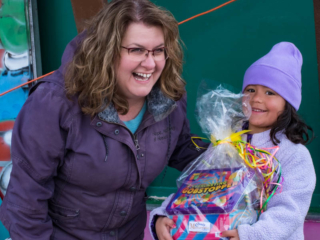 Easter prize winner