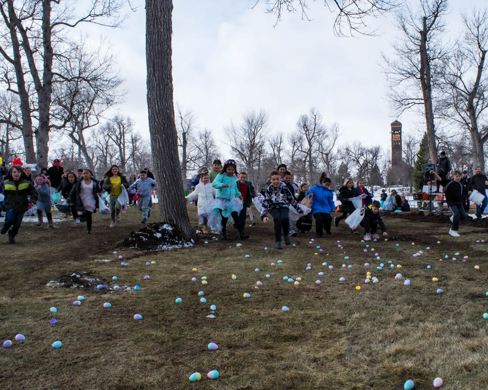 Easter egg hunt