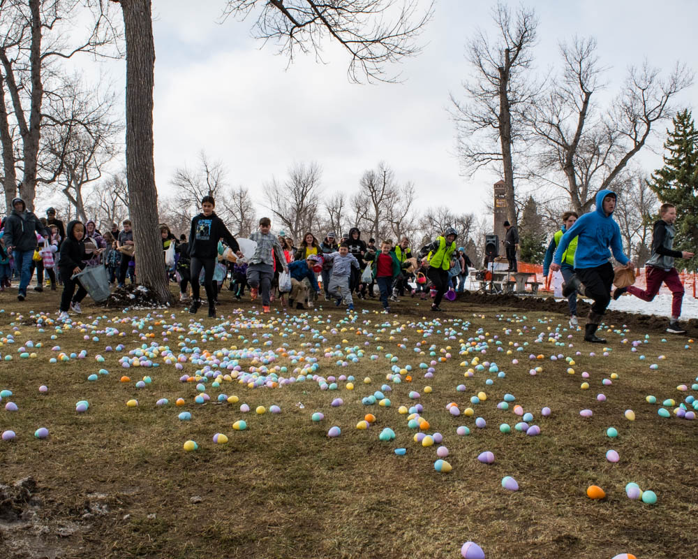 Easter egg hunt