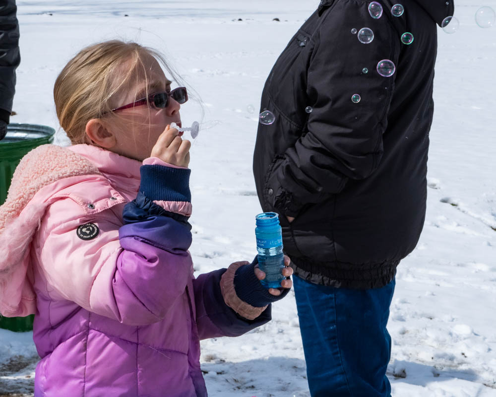 blowing bubbles again