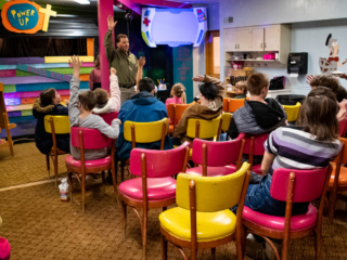 Pastor Marshall in Kids Klub