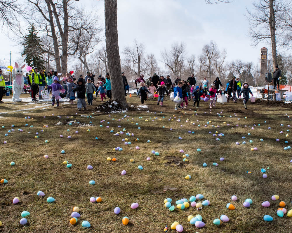 Easter egg hunt