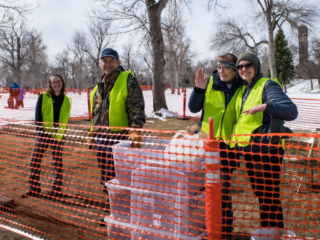 Easter volunteers