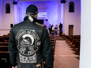 Pastor Cowboy in his Servants for Christ vest